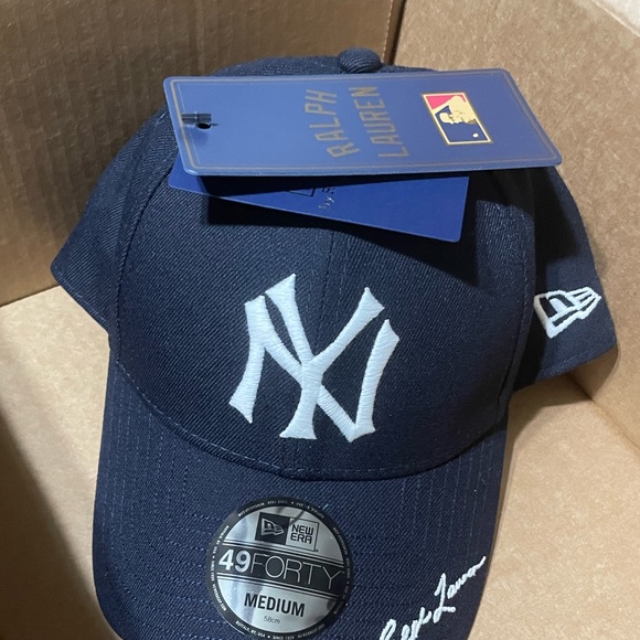 Ralph Lauren Polo x MLB Yankee Fitted Hat NWT w/ box serious offers only - Picture 6 of 6